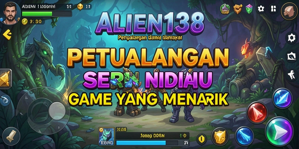 Tampilan gameplay <strong>ALIEN138</strong> yang menarik dengan karakter alien yang beragam.