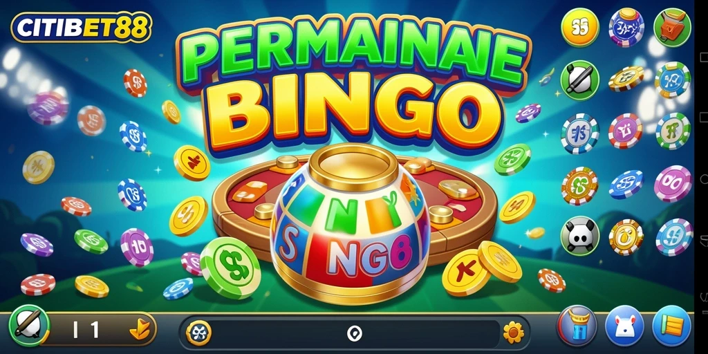 Tampilan gameplay seru Bingo di CITIBET88.