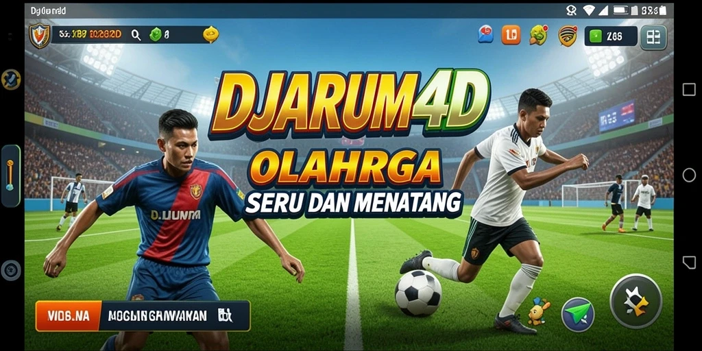 Tangkapan layar gameplay DJARUM4D menampilkan aksi olahraga menarik.