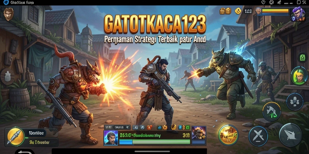 Tampilan gameplay GATOTKACA123 yang menarik dan mendebarkan.