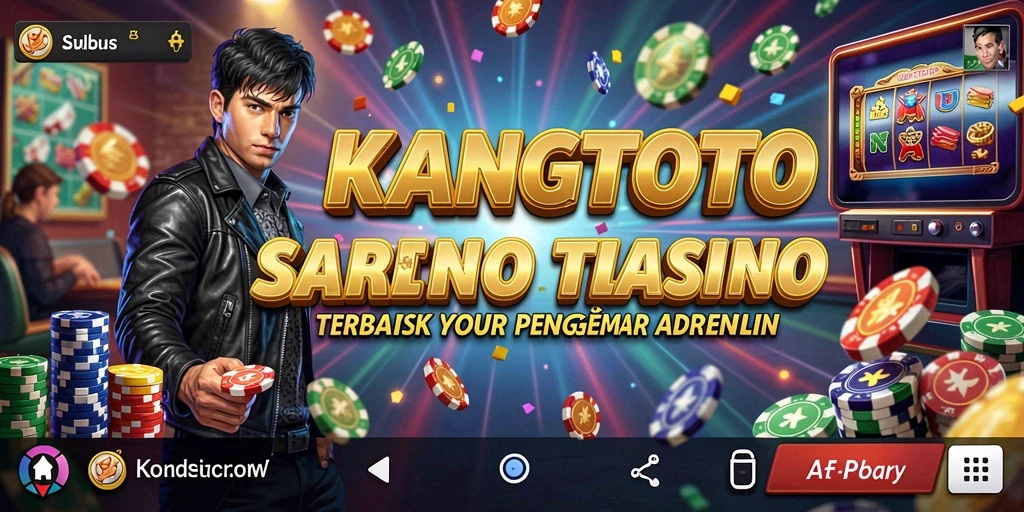 Screenshot menampilkan gameplay menarik KANGTOTO dengan berbagai jenis permainan Kasino.