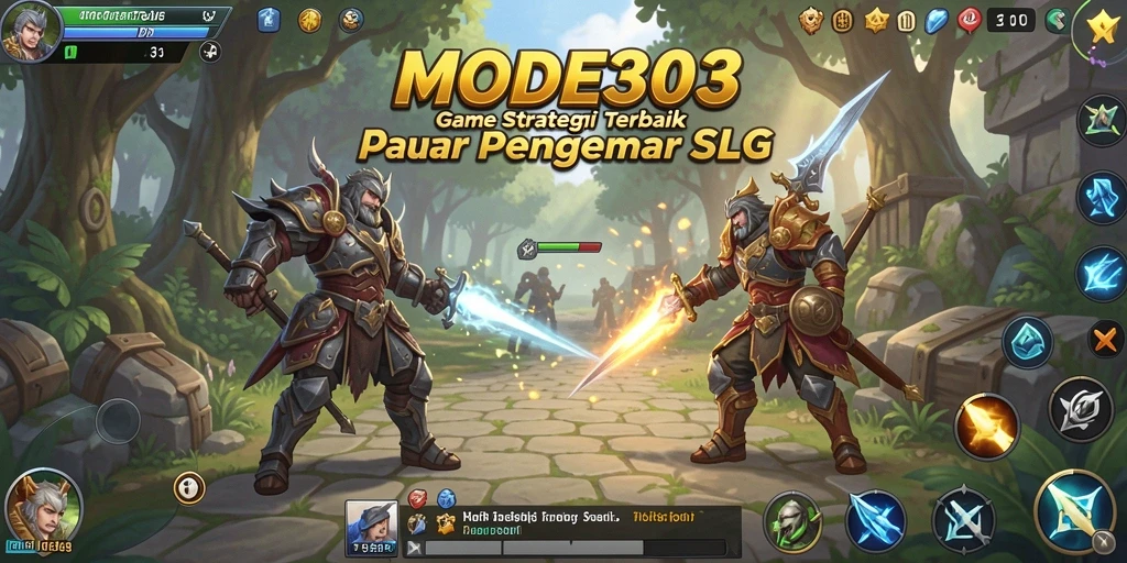Tampilan gameplay menarik dari MODE303 dalam genre SLG.