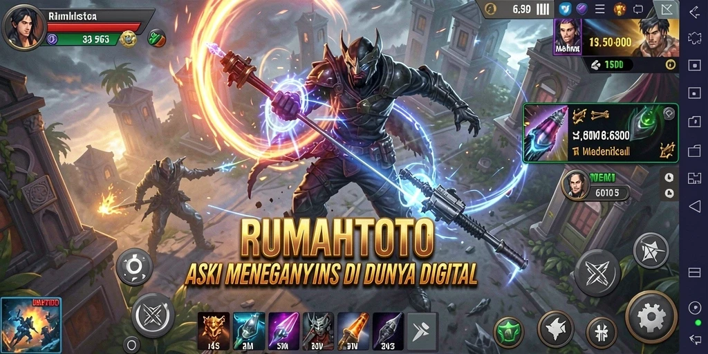 Gameplay seru dan menantang di RUMAHTOTO.