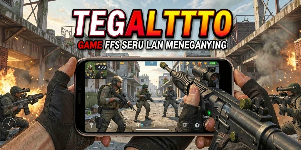Gameplay seru TEGALTOTO dengan aksi tembak-menembak mendebarkan.