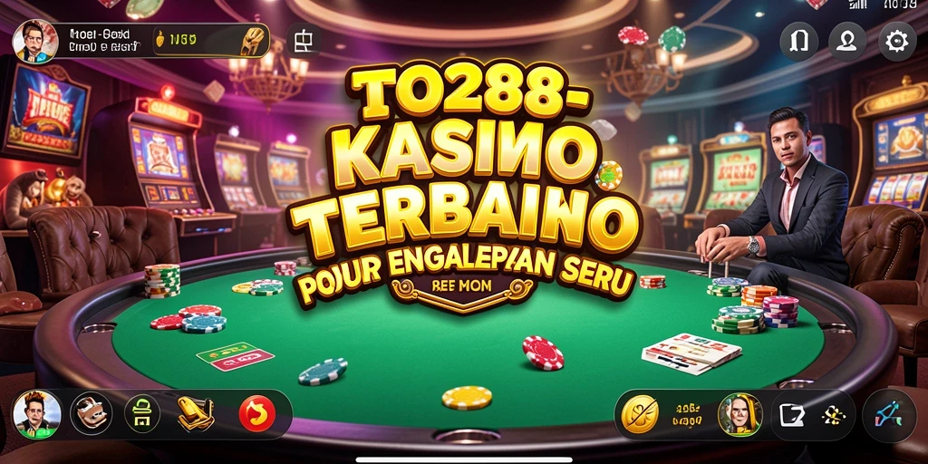 Screenshot TO288 menampilkan gameplay Kasino yang mendebarkan.