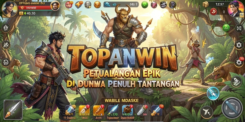Tangkap suasana seru dari gameplay petualangan TOPANWIN.
