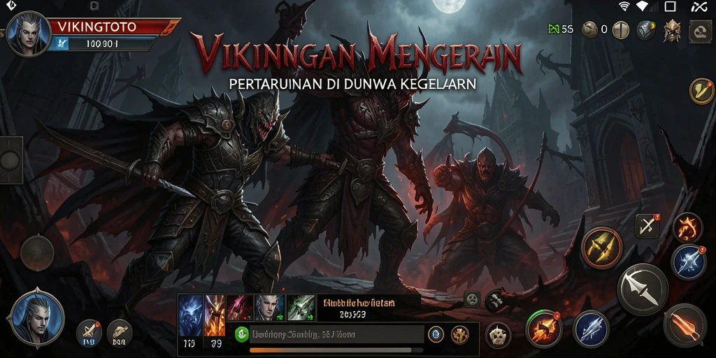 Tangkapan layar menampilkan gameplay VIKINGTOTO yang menegangkan.