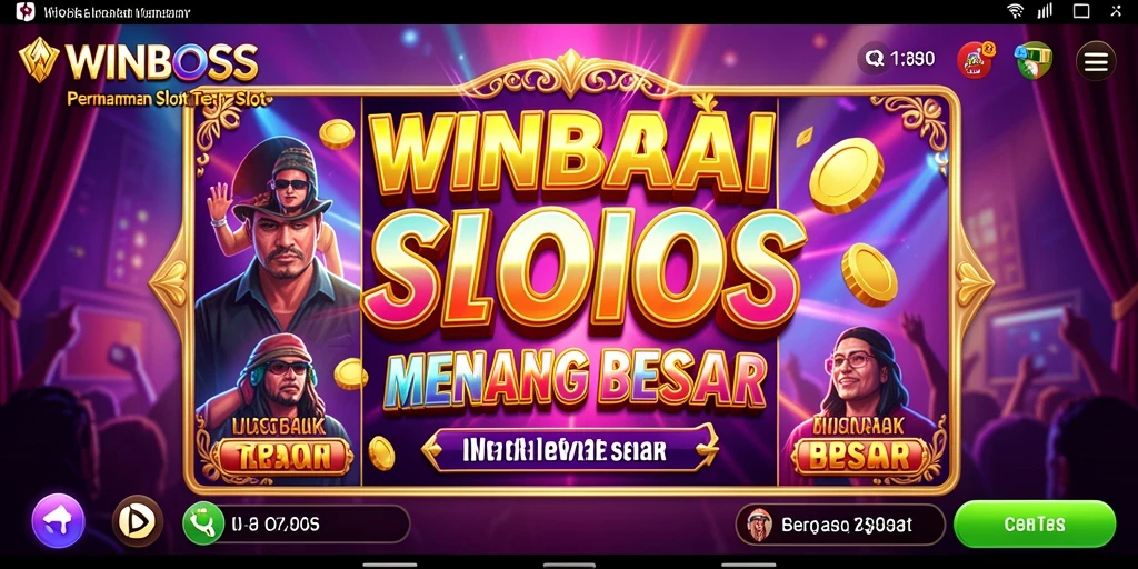 Tampilan gameplay slot yang menarik dan menegangkan di WINBOSS.